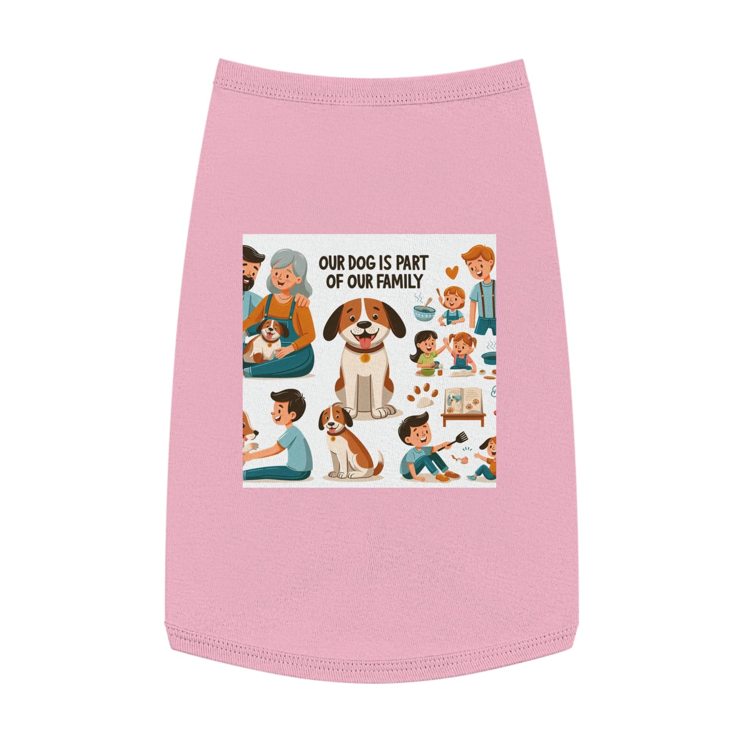 Our Dog is part of our Family- Exclusive Dog Tank Top is finally here. - Pets Bargains