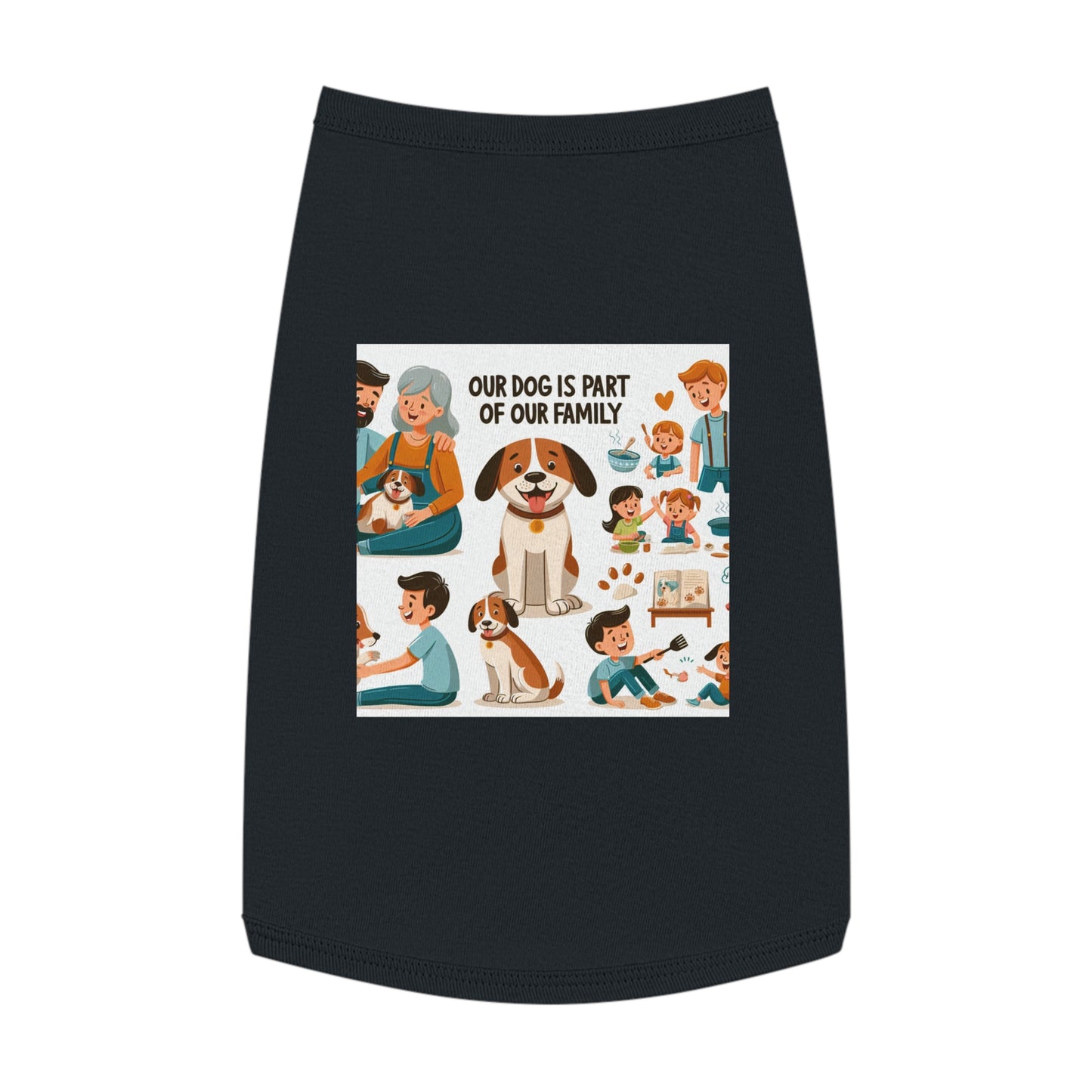 Our Dog is part of our Family- Exclusive Dog Tank Top is finally here. - Pets Bargains
