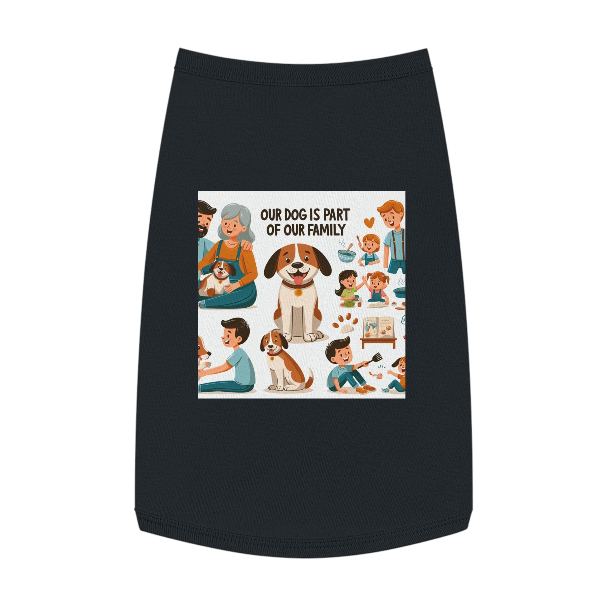 Our Dog is part of our Family- Exclusive Dog Tank Top is finally here. - Pets Bargains