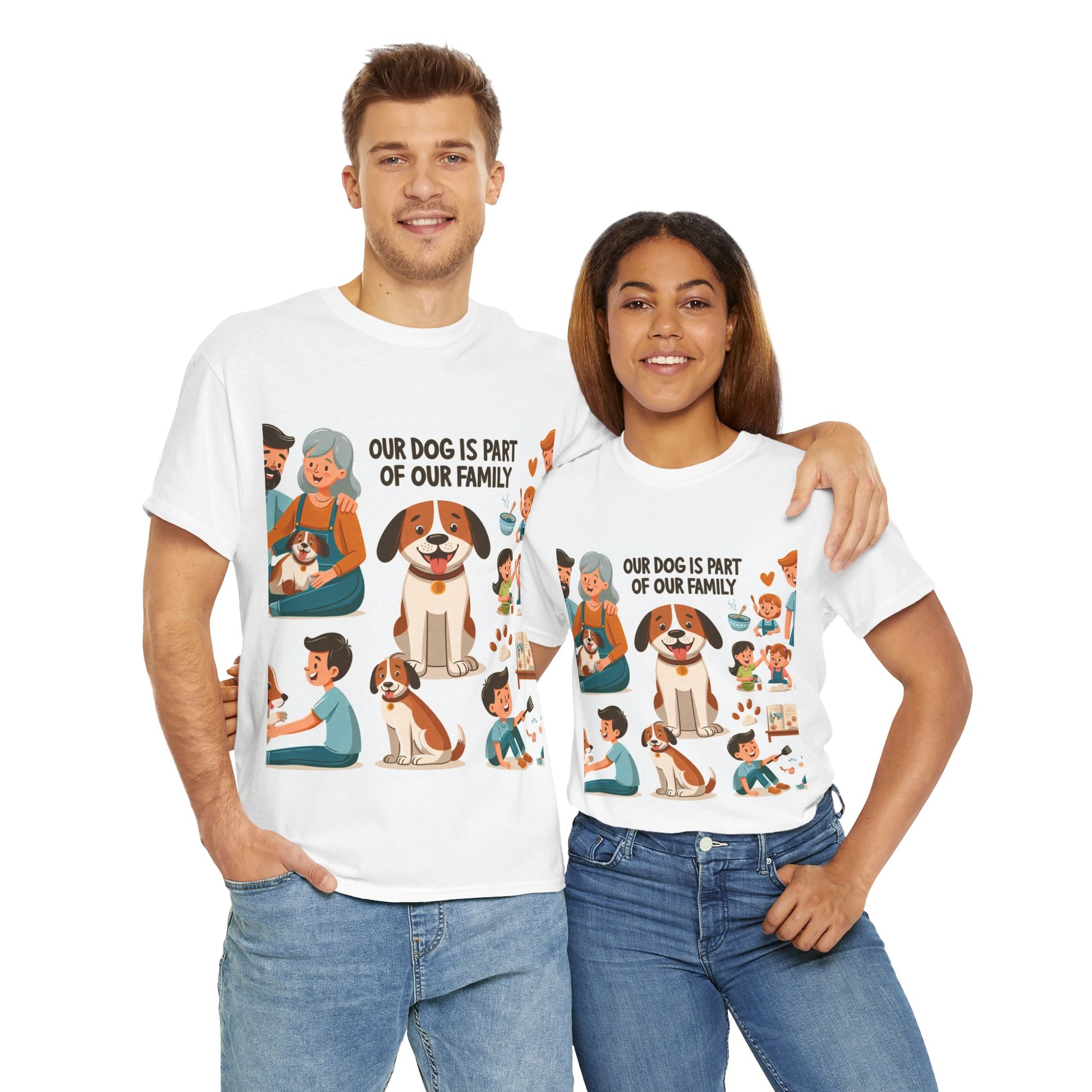 Our Dog is part of our family- Exclusive T shirt only at Pets Bargains! - Pets Bargains