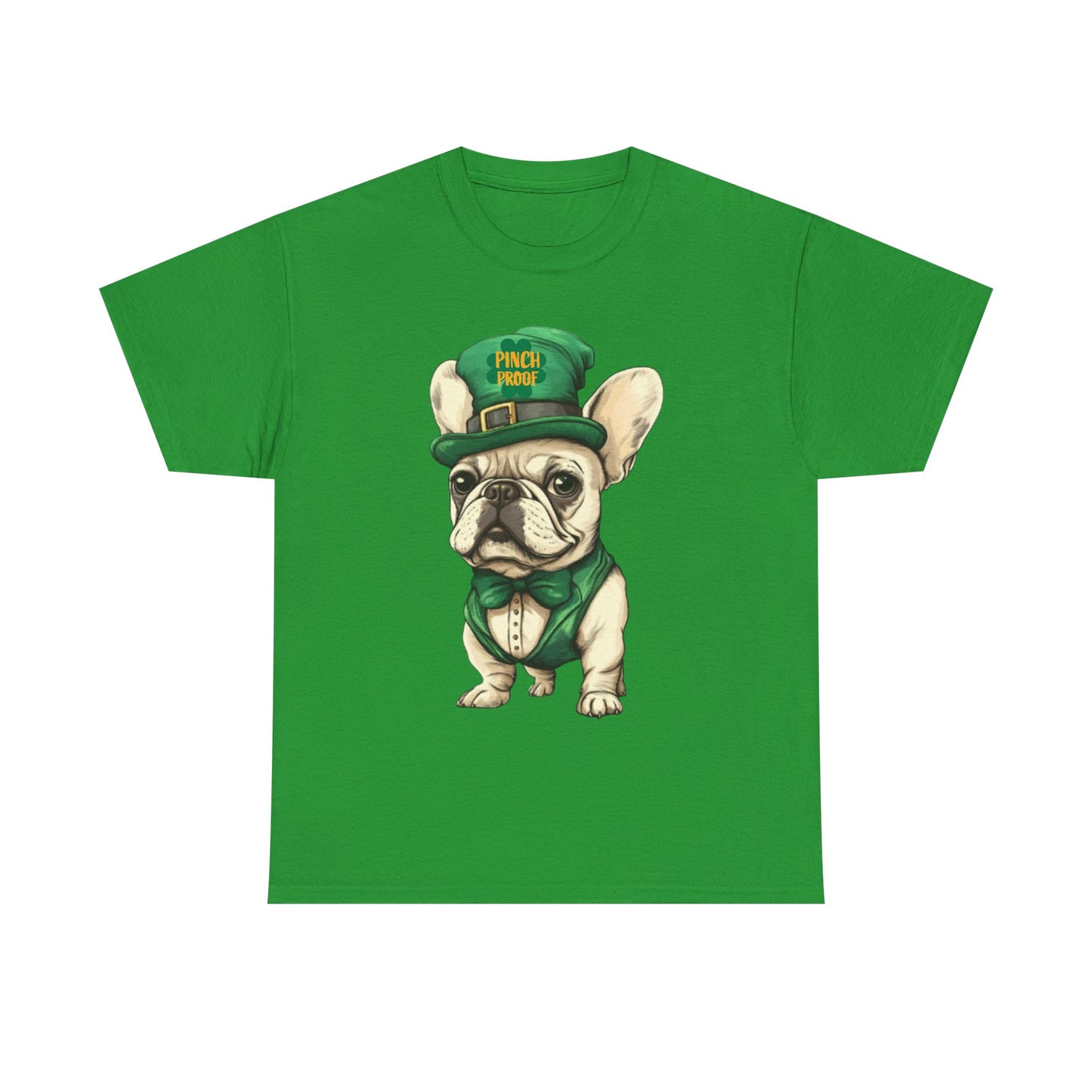 New Arrival-St Patrick's French Bulldog Tee - Pets Bargains