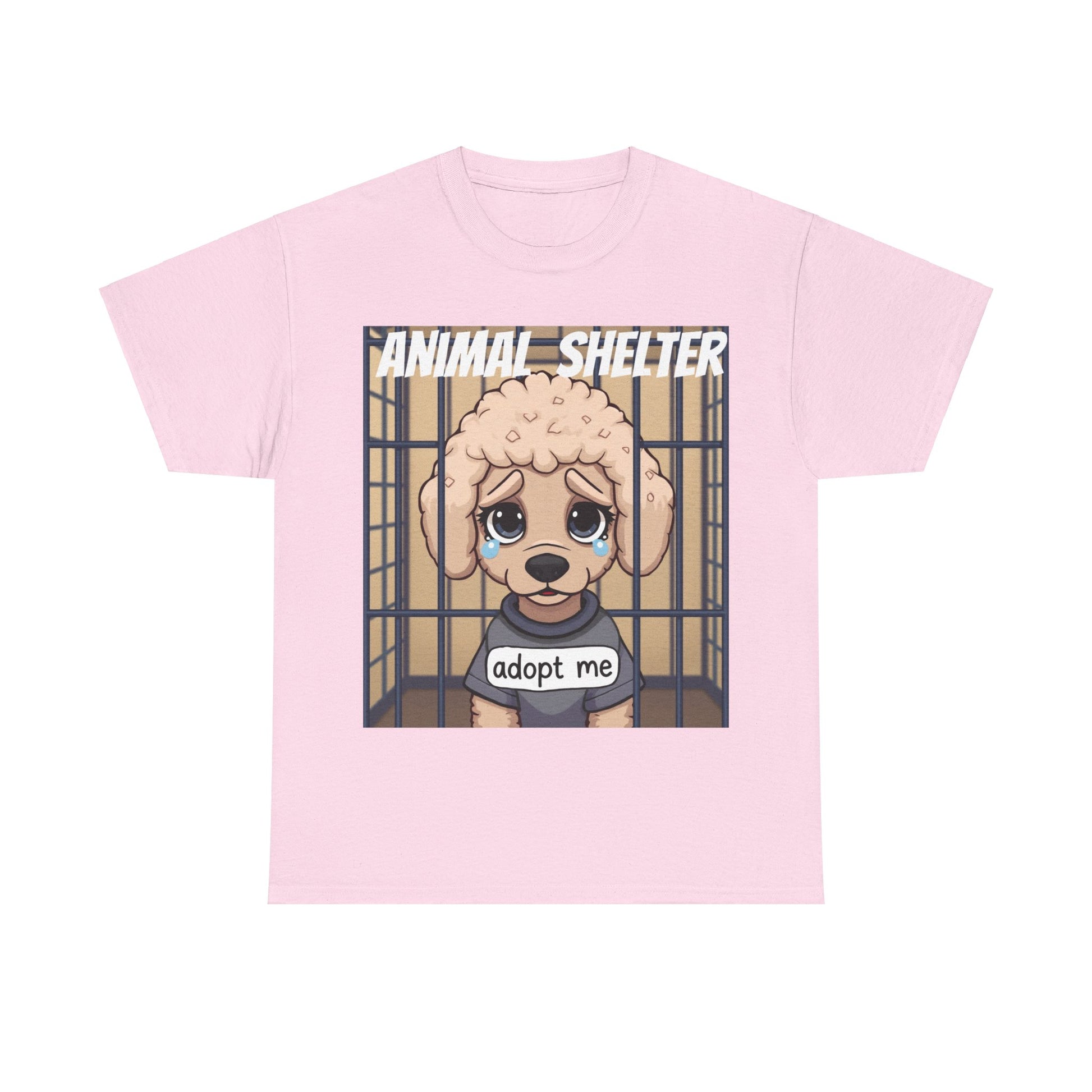 Adopt a Pet, Poodle Animal Shelter T Shirt - Pets Bargains