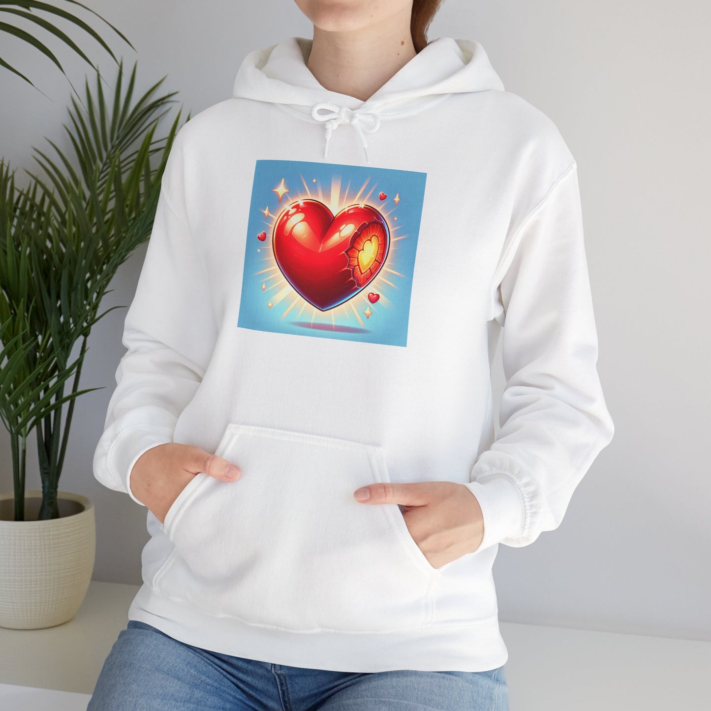 Love My Pet Heart- Exclusive Hooded Sweatshirt - Pets Bargains