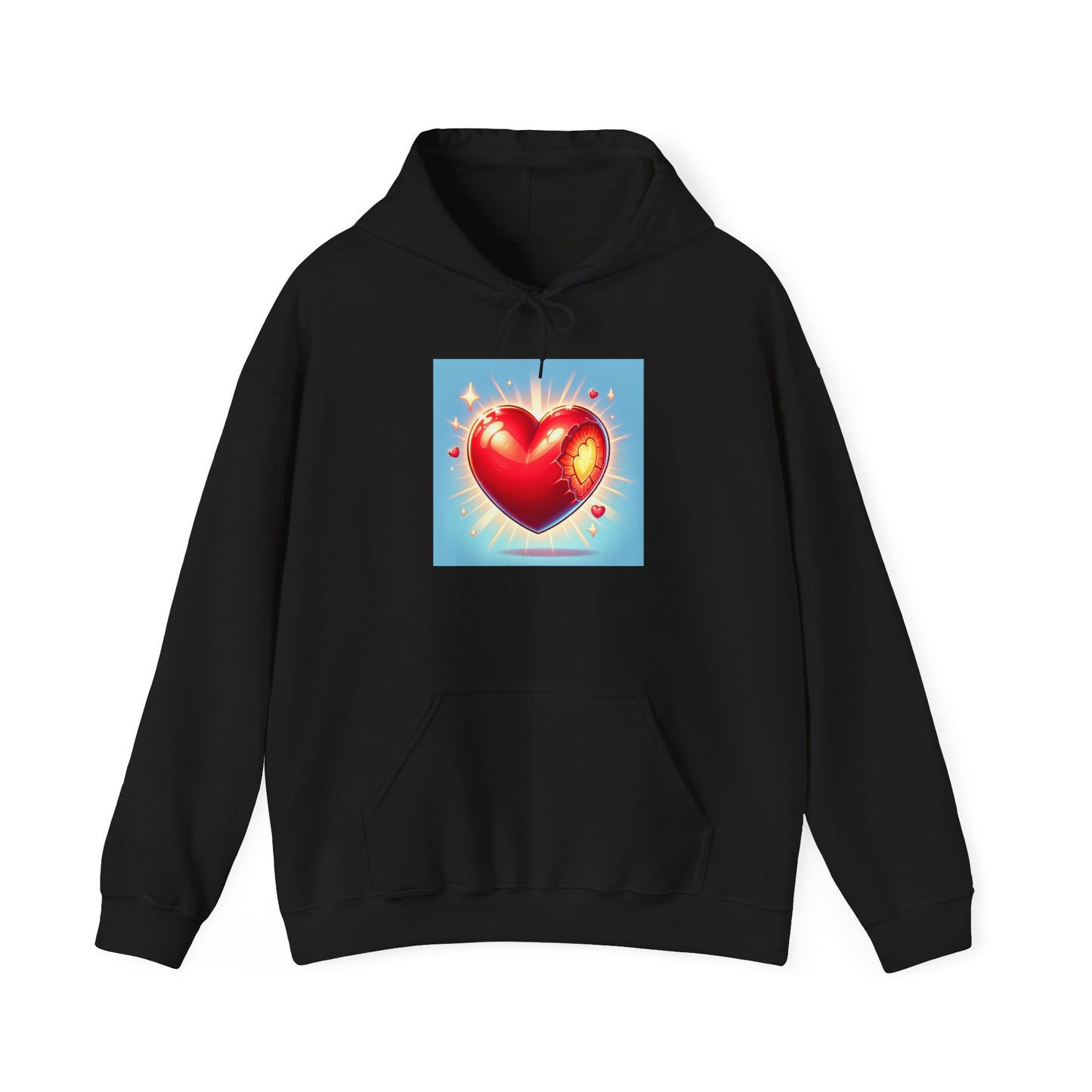 Love My Pet Heart- Exclusive Hooded Sweatshirt - Pets Bargains