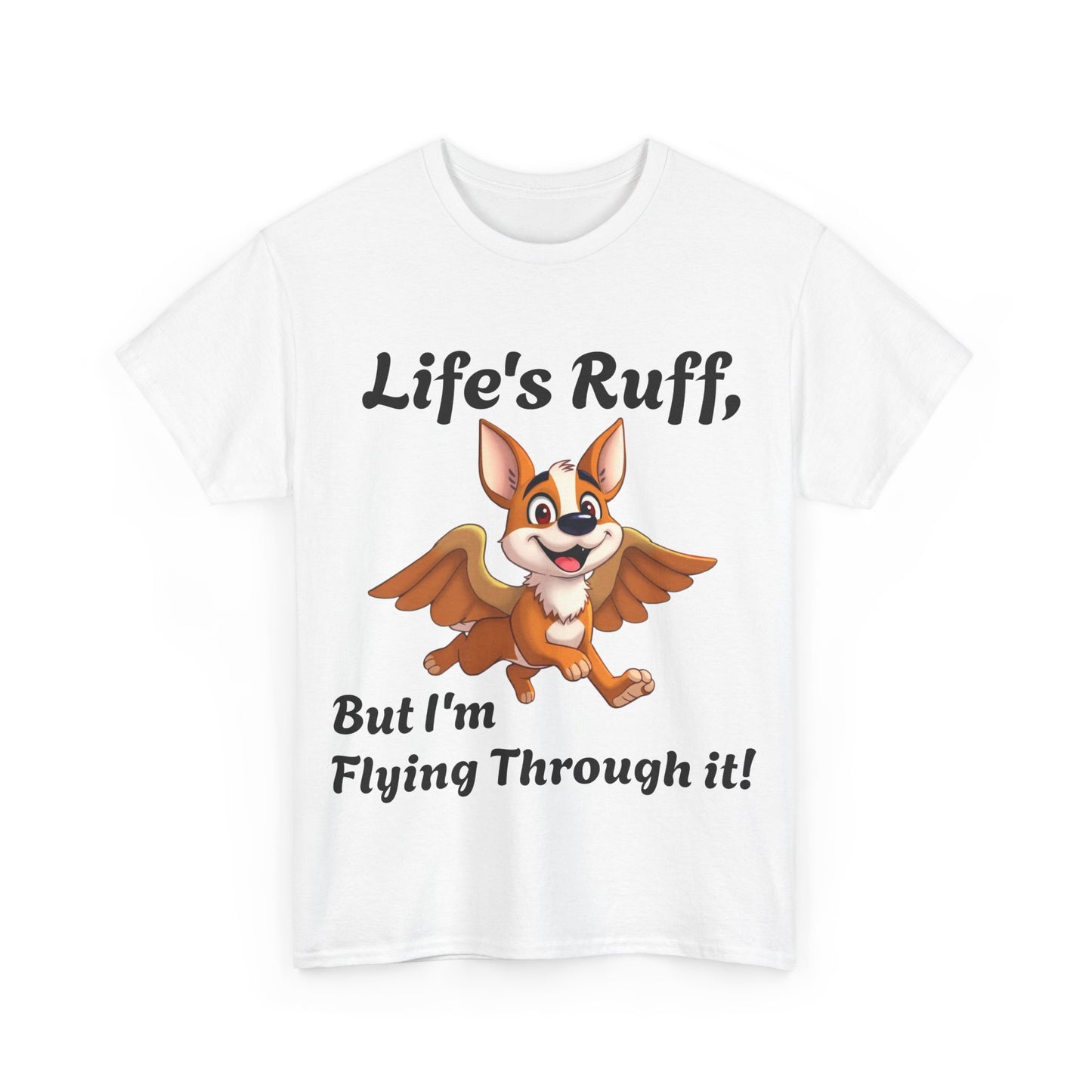 Life's Ruff Tee - Fun Dog Design for Animal Lovers - Pets Bargains
