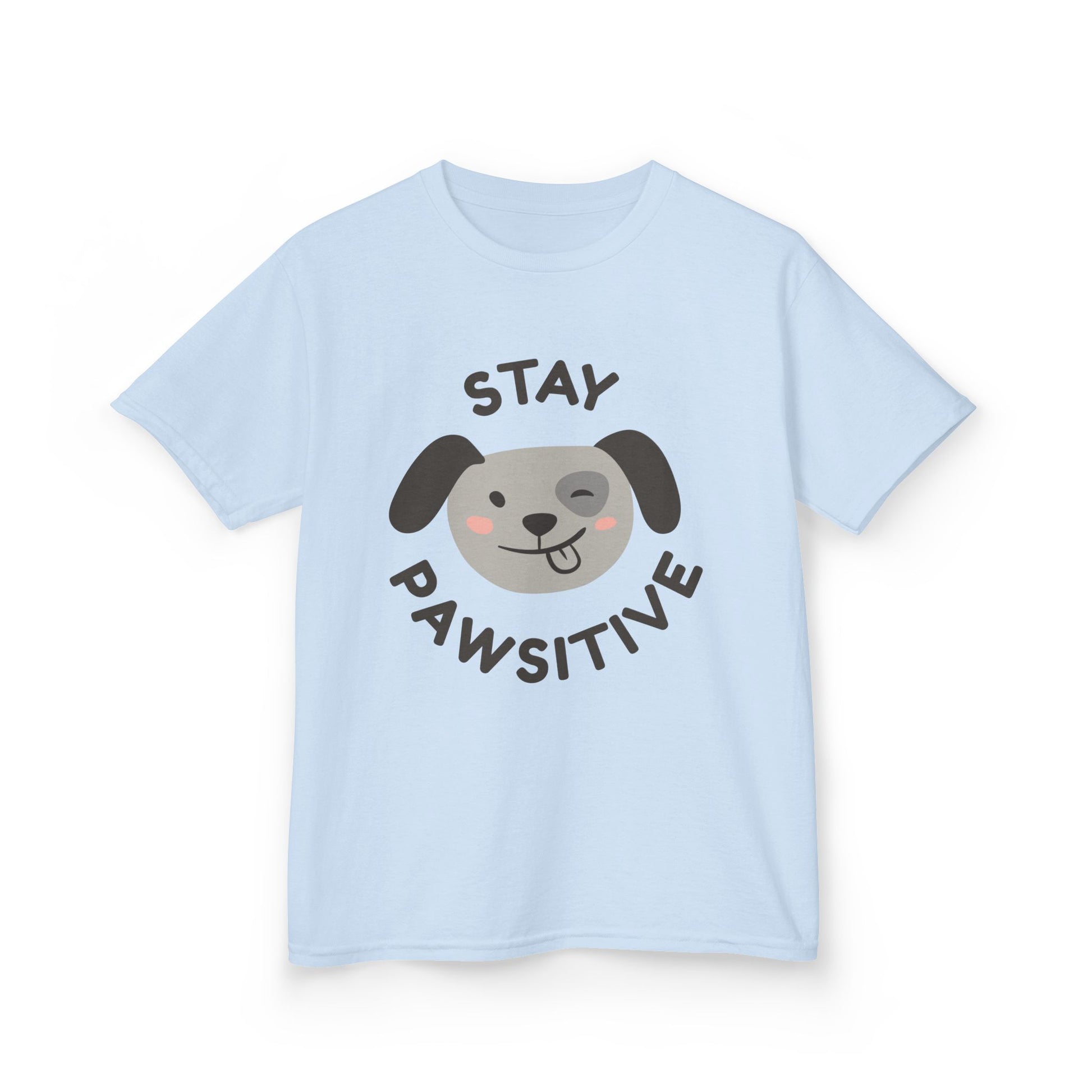 Fantastic Stay Pawsitive Kids T Shirt - Pets Bargains