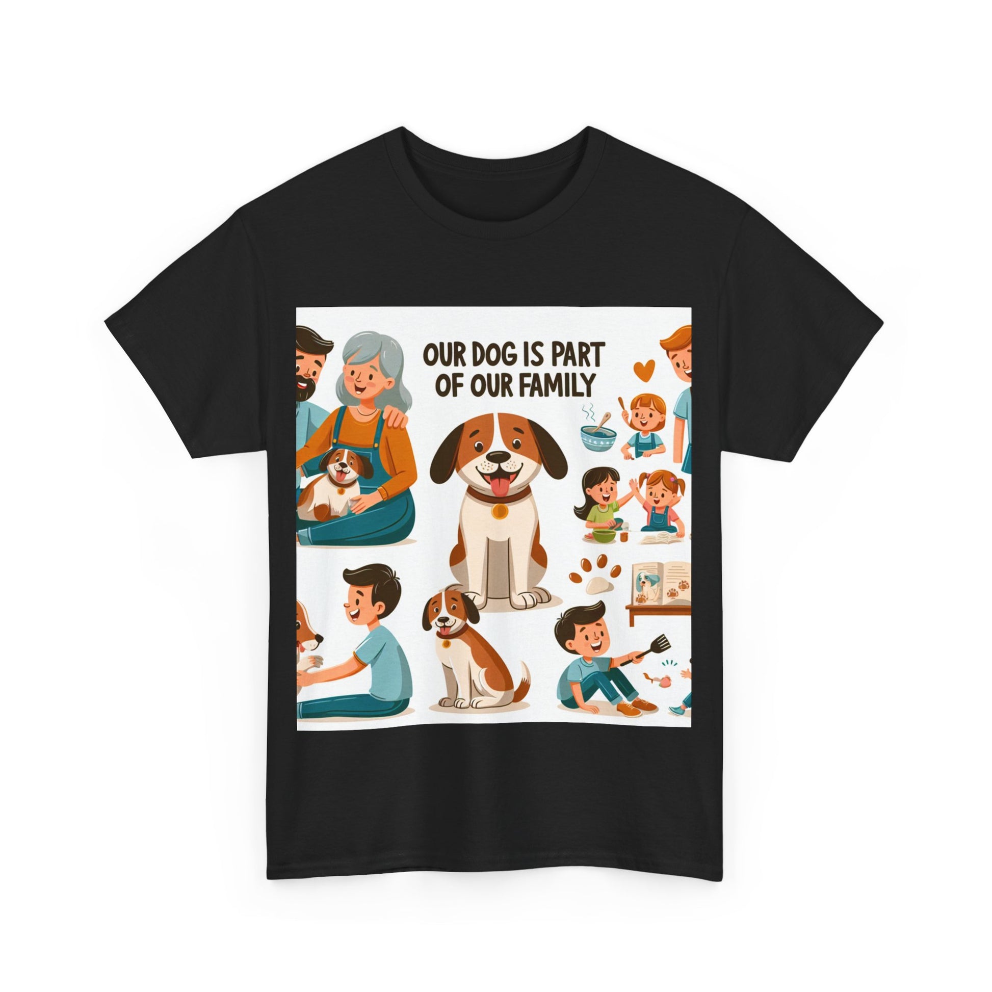 Our Dog is part of our family- Exclusive T shirt only at Pets Bargains! - Pets Bargains