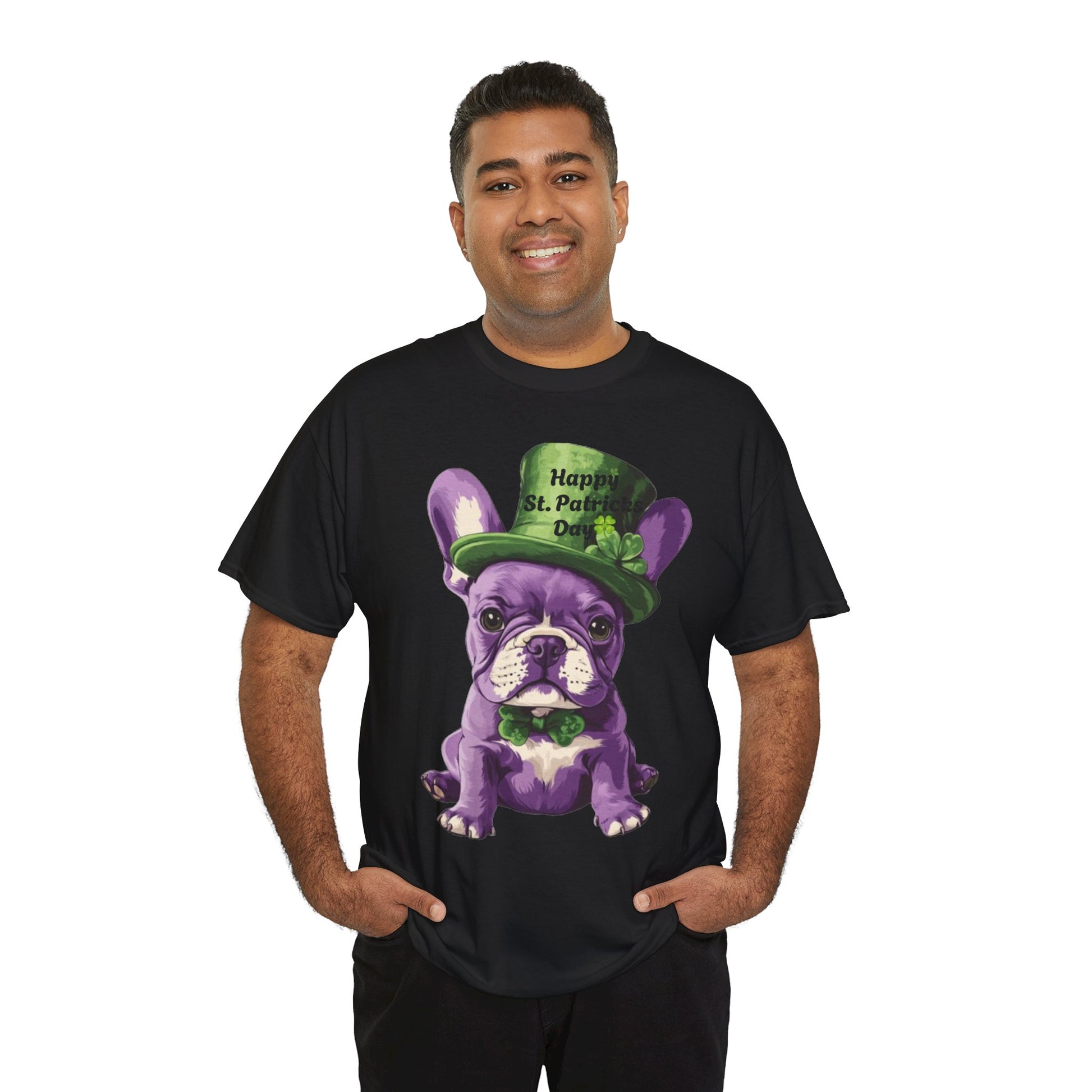 Funny French Bulldog St. Patrick's T-Shirt - Pets Bargains