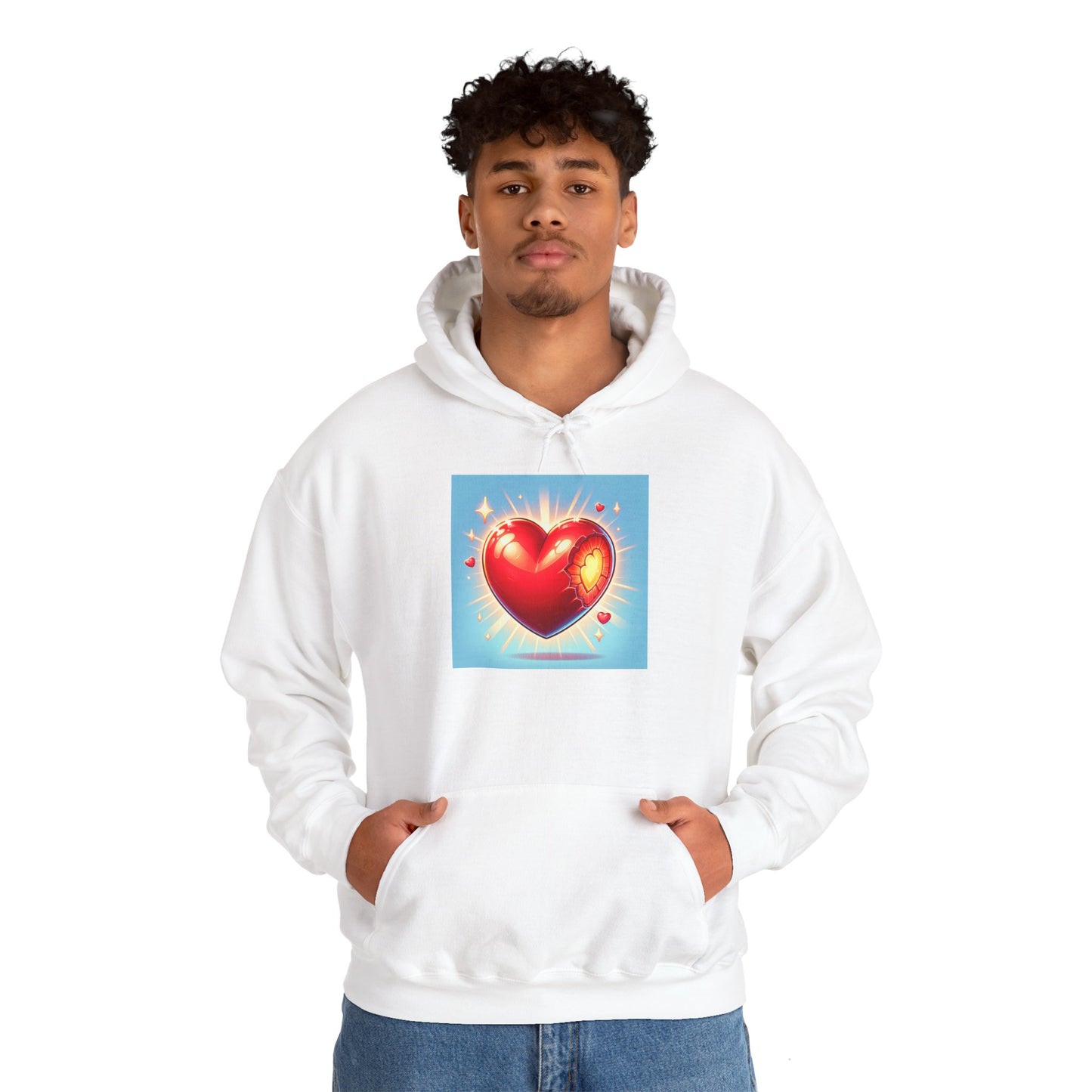 Love My Pet Heart- Exclusive Hooded Sweatshirt - Pets Bargains