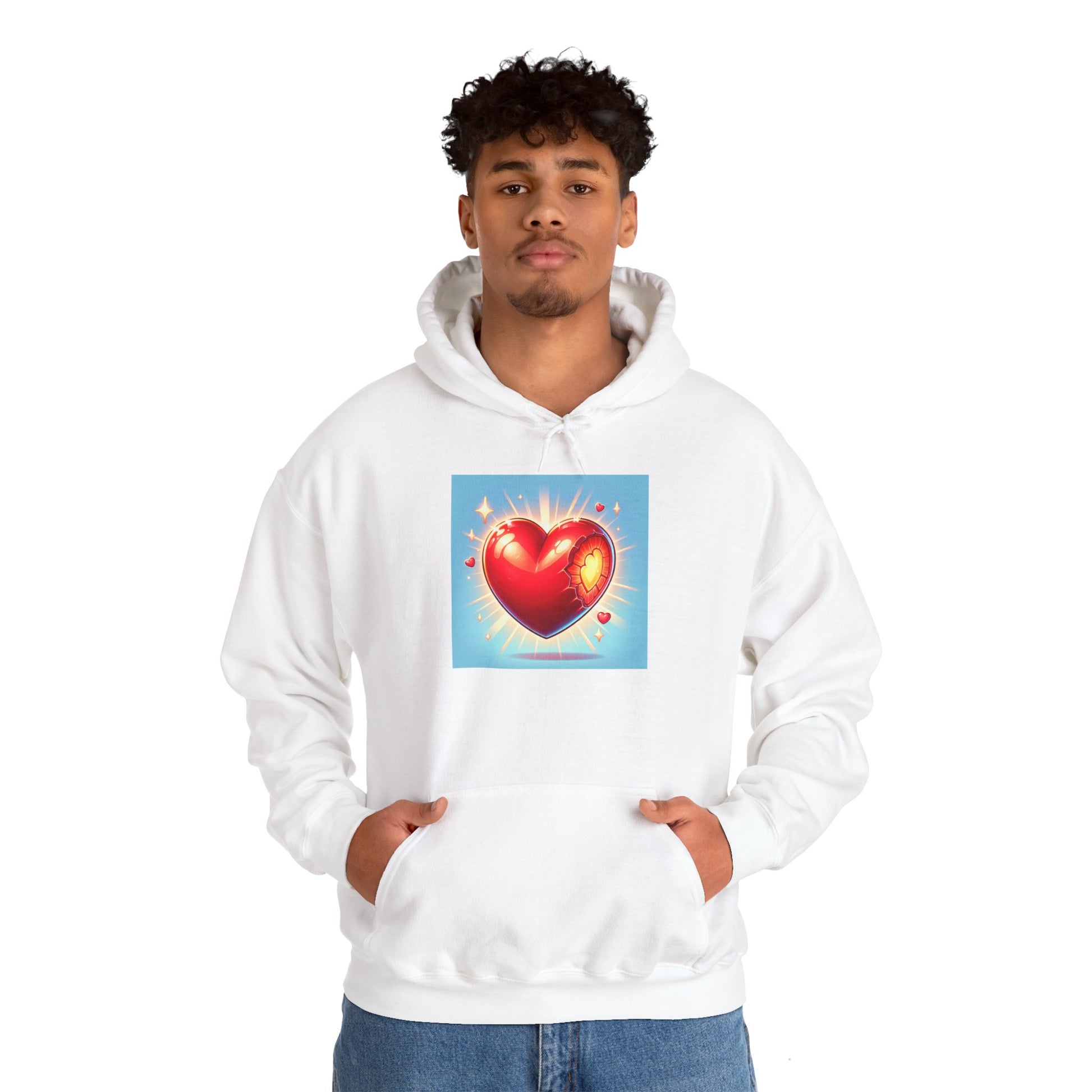 Love My Pet Heart- Exclusive Hooded Sweatshirt - Pets Bargains