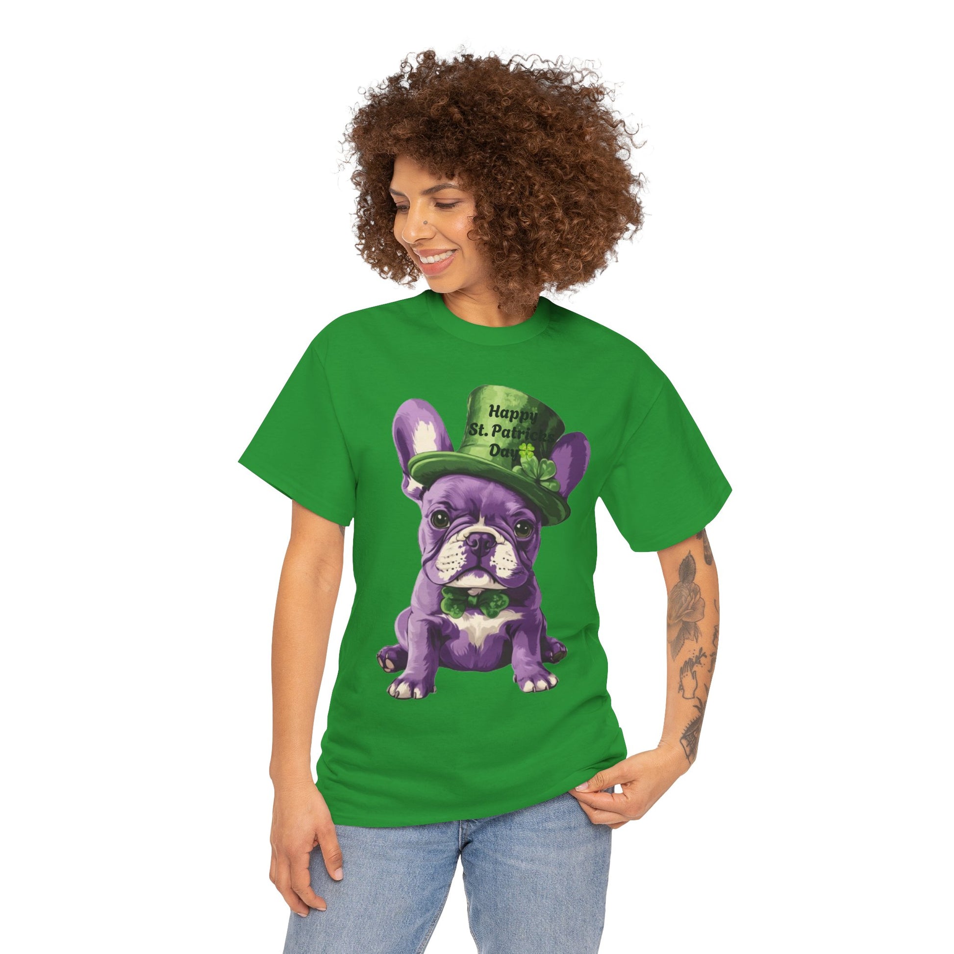 Funny French Bulldog St. Patrick's T-Shirt - Pets Bargains