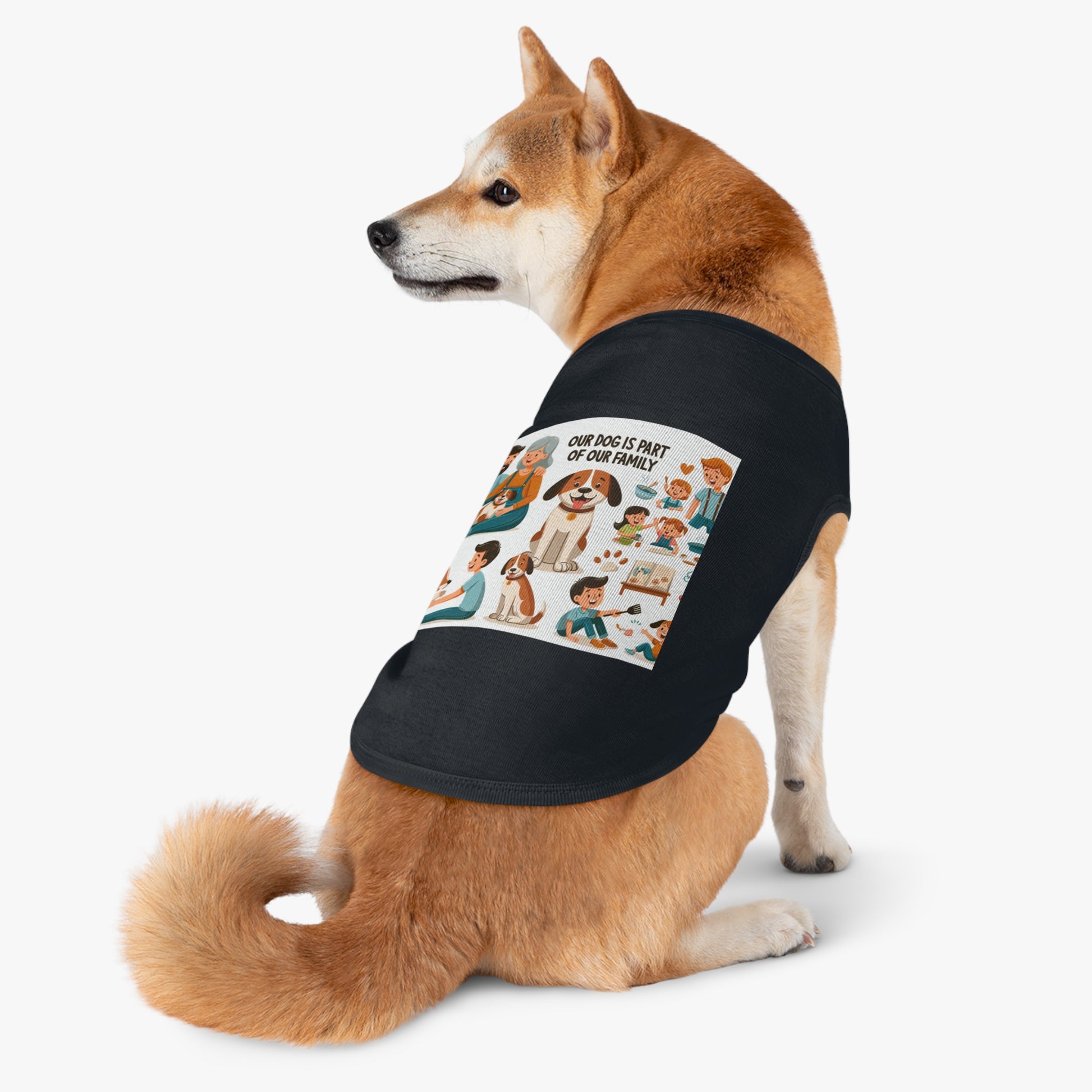 Our Dog is part of our Family- Exclusive Dog Tank Top is finally here. - Pets Bargains