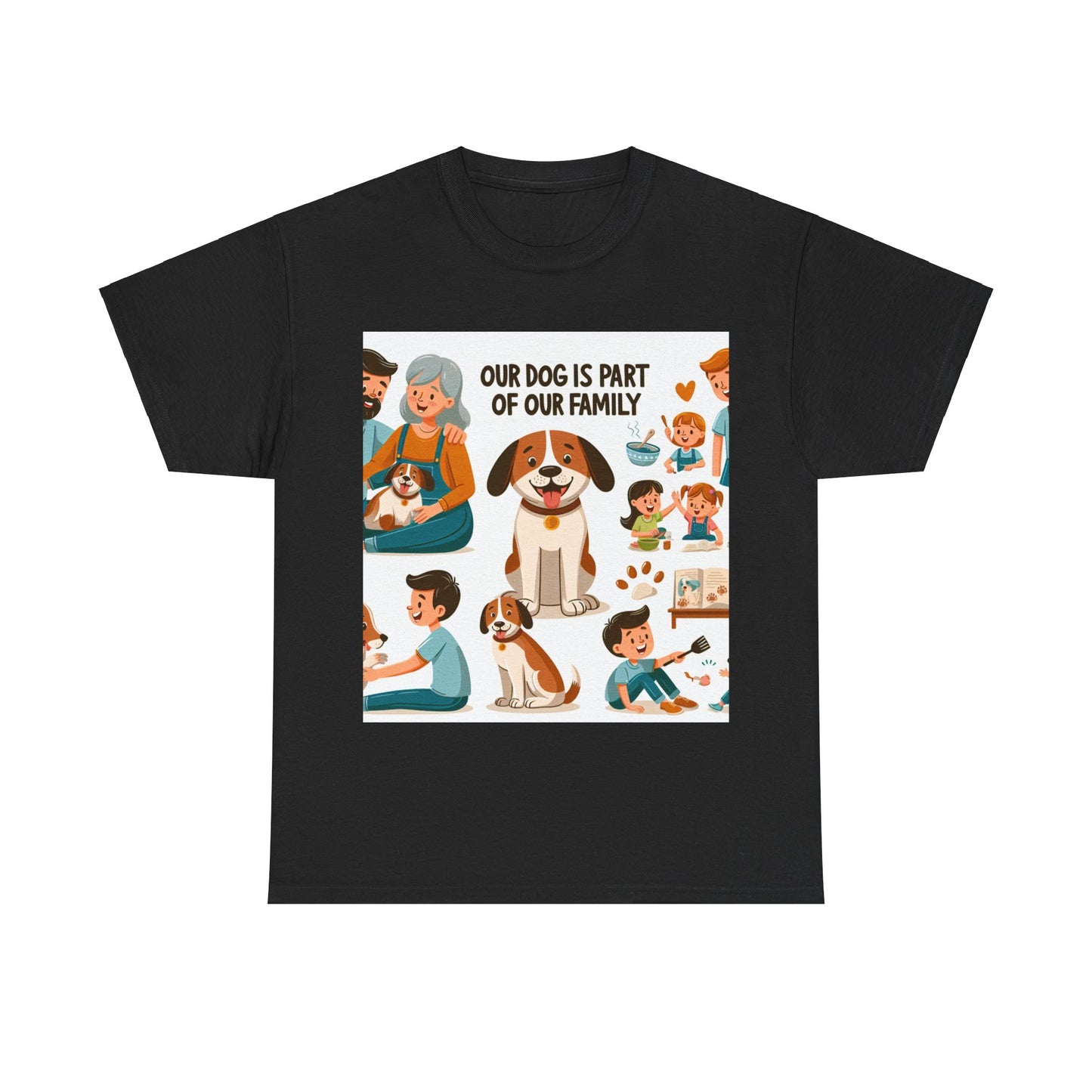 Our Dog is part of our family- Exclusive T shirt only at Pets Bargains! - Pets Bargains