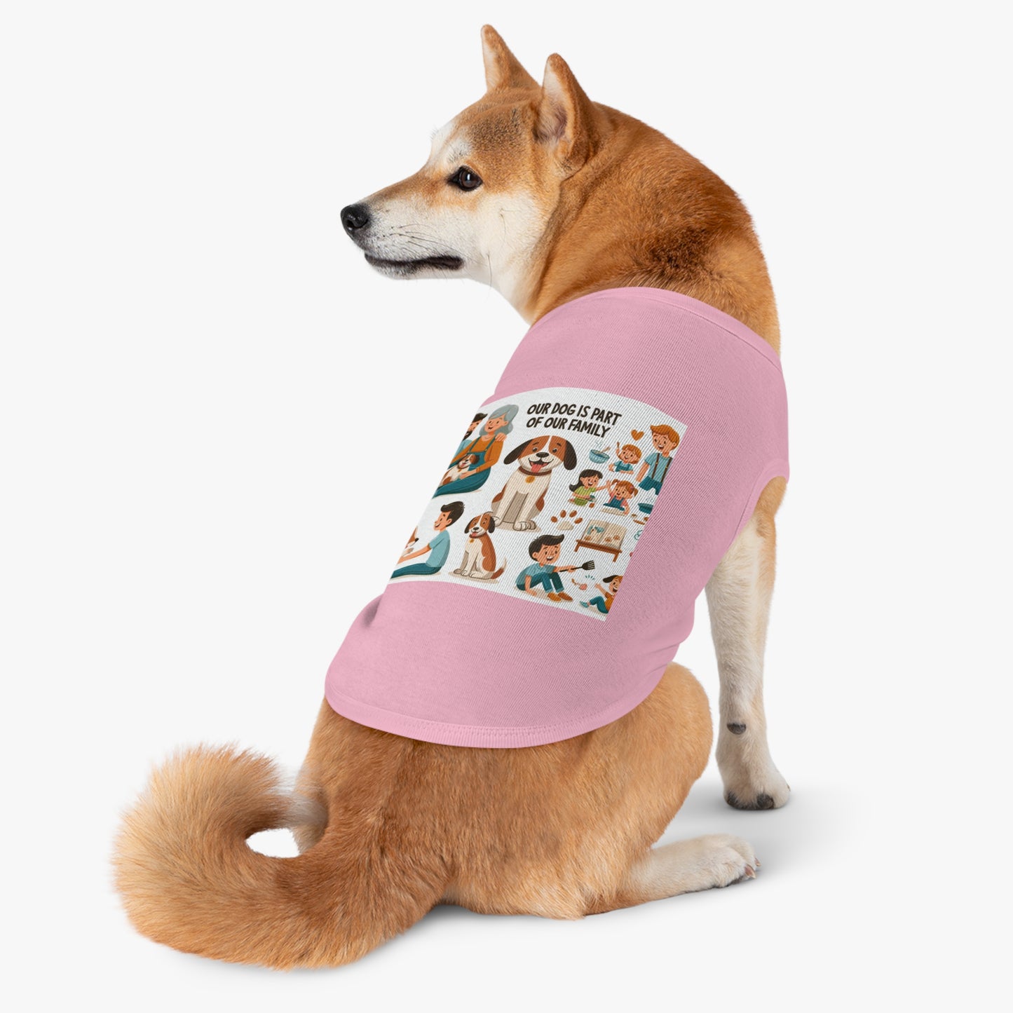 Our Dog is part of our Family- Exclusive Dog Tank Top is finally here. - Pets Bargains