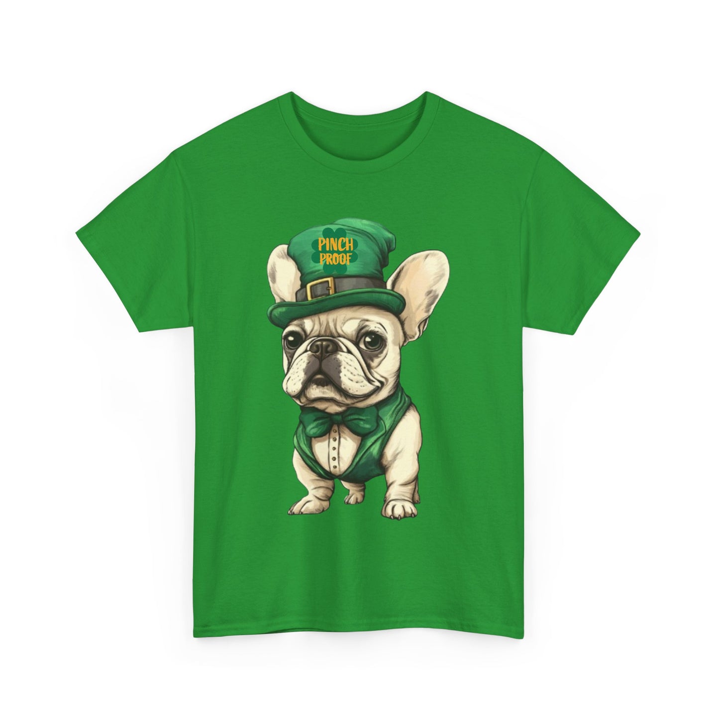 New Arrival-St Patrick's French Bulldog Tee - Pets Bargains