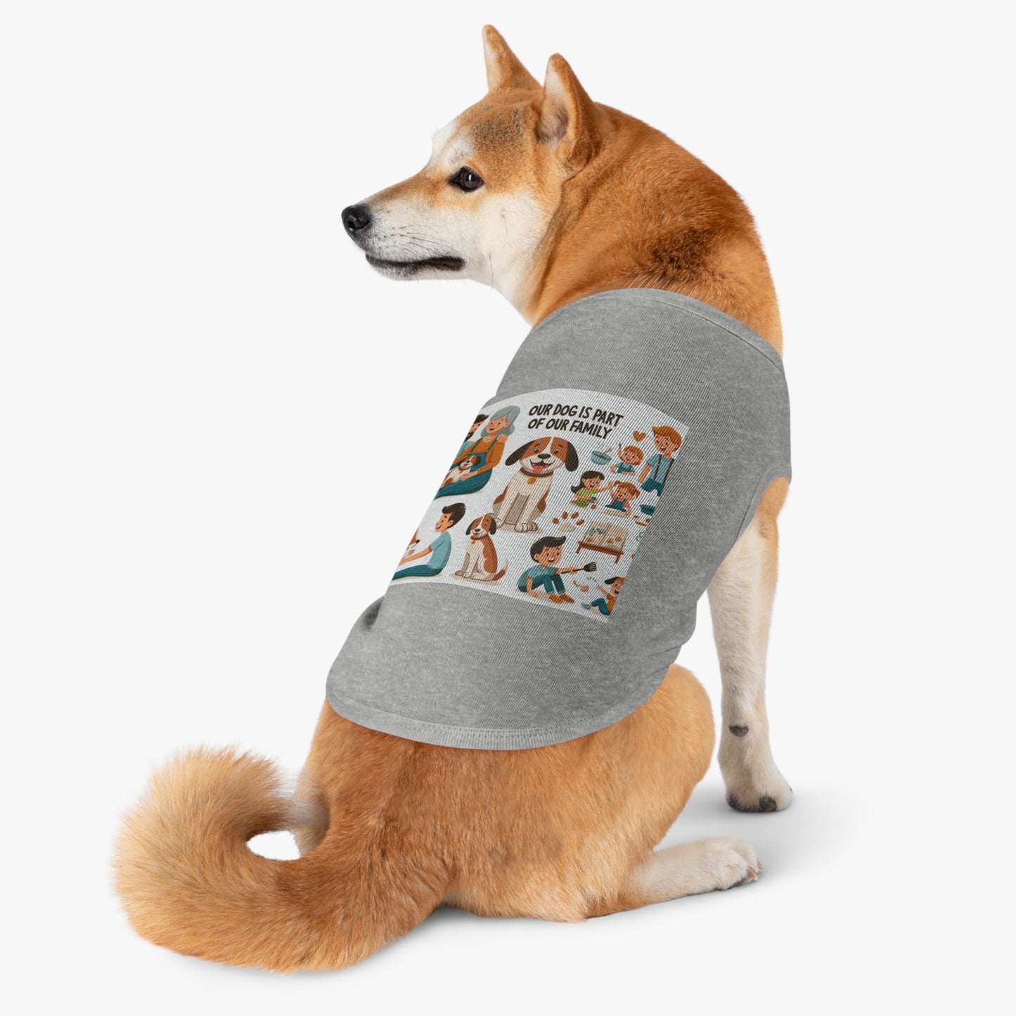 Our Dog is part of our Family- Exclusive Dog Tank Top is finally here. - Pets Bargains
